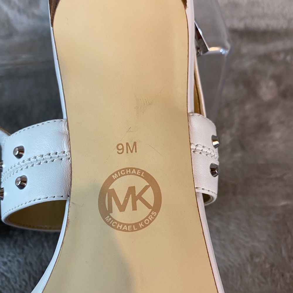 Michael Kor’s Leather Sandals - Picture 5 of 9